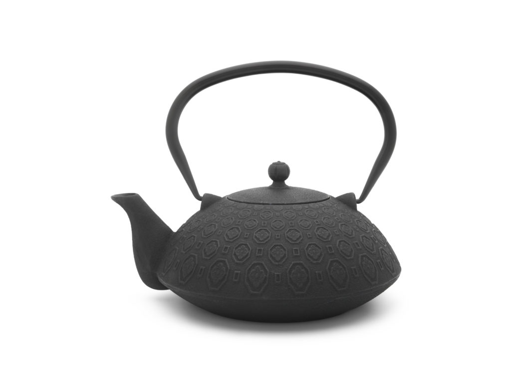 Bredemeijer gietijzeren theepot bruin/zwart 1,25 liter