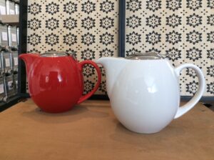 Theepot saara met zeef