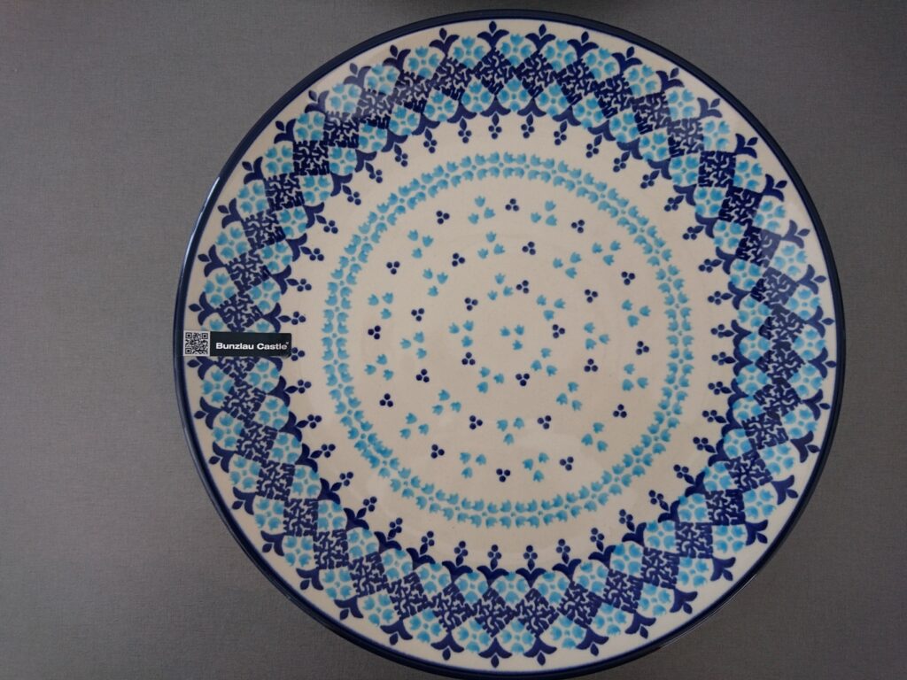 Bunzlau Santorini dinerbord