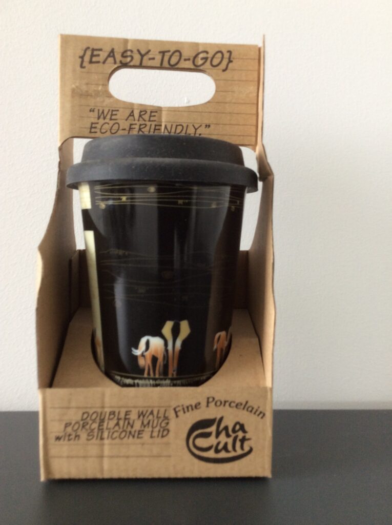 Dubbelwandige koffie beker