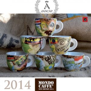 Ancap Mondo Cappucino kop en schotel Costa Rica