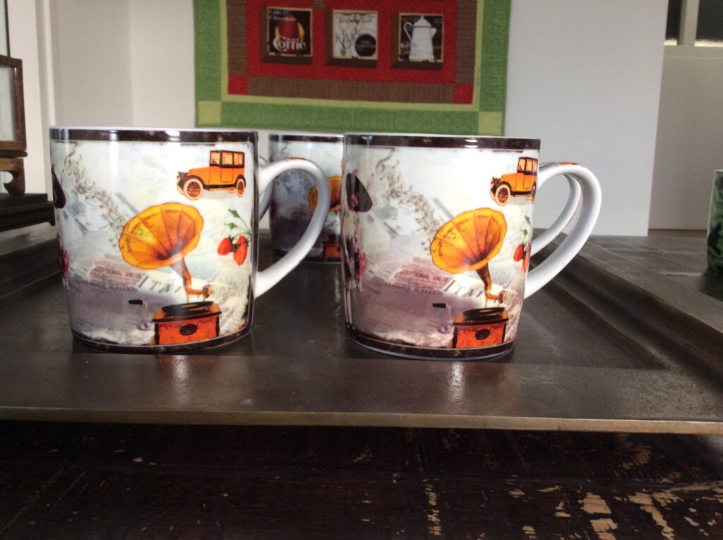 Retro beker 350 ml