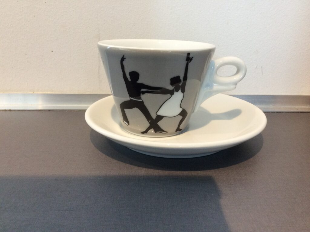 Ancap Ritmo koffie kop en schotel