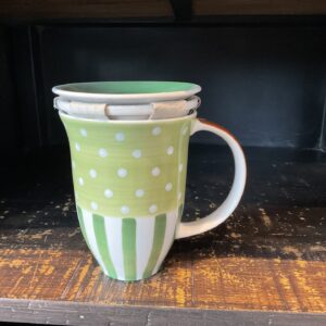 Kruiden Thee beker met zeef Linda